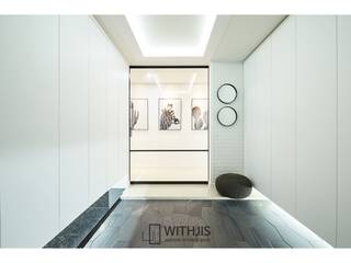 일리디자인 원슬라이딩도어 원슬라이딩중문 슬림알루미늄중문, WITHJIS(위드지스) WITHJIS(위드지스) Modern style doors