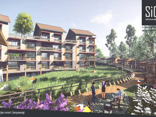 Ijen Resort, Banyuwangi, sigit.kusumawijaya | architect & urbandesigner sigit.kusumawijaya | architect & urbandesigner Commercial spaces
