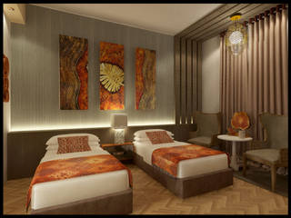 Hotel Bali, VaDsign VaDsign Спальня Дерево Дерев'яні