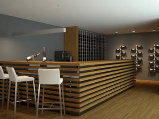 Moradia campestre de 911 m², Esboçosigma, Lda Esboçosigma, Lda Wine cellar