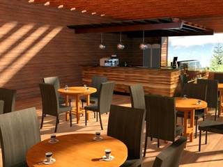 Proyecto Lodge Manquemapu , Aedo Arquitectos & Design Aedo Arquitectos & Design Commercial spaces Wood Wood effect