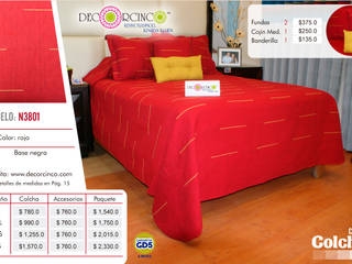 CORTINAS, COLCHAS, COJINES Y TAPIZADO DE SILLONES, DECORCINCO DISEÑO ARTESANAL TEXTIL; CORTINAS, COLCHAS, COJINES, MANTELES Y COMPLEMENTOS DECORCINCO DISEÑO ARTESANAL TEXTIL; CORTINAS, COLCHAS, COJINES, MANTELES Y COMPLEMENTOS Powierzchnie handlowe Hotele
