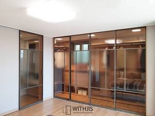 현대건설 이천역세권 모델하우스 시공사례, WITHJIS(위드지스) WITHJIS(위드지스) Modern style doors