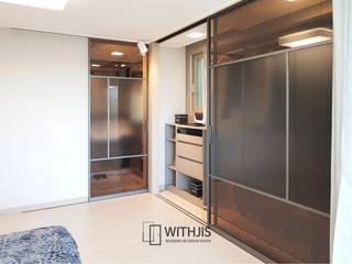 건설회사 모델하우스 시공사진, WITHJIS(위드지스) WITHJIS(위드지스) Modern style doors