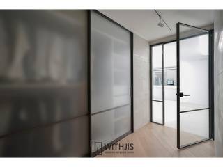 ALU-SW 양개여닫이도어 현관중문, WITHJIS(위드지스) WITHJIS(위드지스) Modern style doors