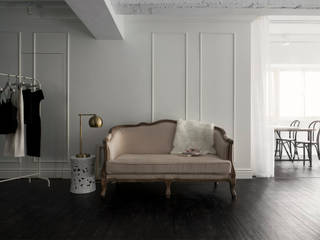 Major D Studio, Studio In2 深活生活設計 Studio In2 深活生活設計 Minimalist living room Wood Wood effect