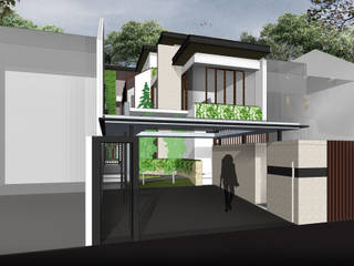 HRW House, SAE Studio (PT. Shiva Ardhyanesha Estetika) SAE Studio (PT. Shiva Ardhyanesha Estetika) Tropical style houses