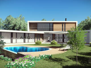 Casa das Lameiras, SFArquitetos, SFArquitetos SFArquitetos Detached home گرینائٹ