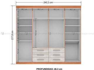 ROUPEIROS, Decordesign Interiores Decordesign Interiores Closets