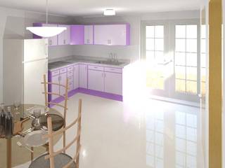 Diseños 3D , Cosmoservicios SAS Cosmoservicios SAS Built-in kitchens چپس بورڈ