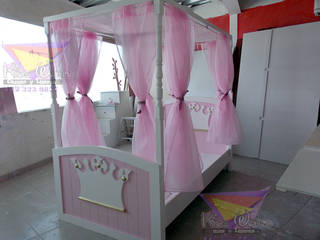 Recamaras para princesas, Kids World- Recamaras, literas y muebles para niños Kids World- Recamaras, literas y muebles para niños Phòng trẻ em phong cách kinh điển Gỗ thiết kế Transparent Beds & cribs