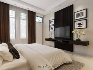 Master Bedroom , INTERIORES - Interior Consultant & Build INTERIORES - Interior Consultant & Build
