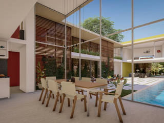 Fort Lauderdale, Fernandez Architecture Fernandez Architecture Modern dining room