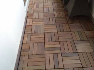 IPE Wood Decking Tiles in Sun City, Gurgaon, Opulo India Opulo India Single family home Wood Brown