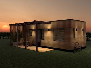 BWF Offsite Construction - Micro Lodges, Building With Frames Building With Frames Збірні будинки Дерево