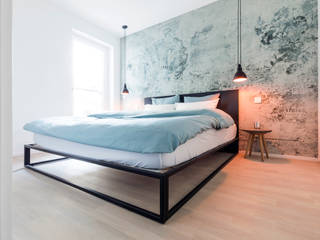 Stadtwohnung, BESPOKE GmbH // Interior Design & Production BESPOKE GmbH // Interior Design & Production Modern style bedroom