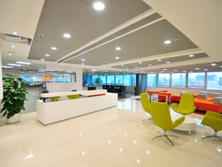 Arup, FINGO DESIGN & ASSOCIATES LTD. FINGO DESIGN & ASSOCIATES LTD. Commercial spaces سنگ مرمر