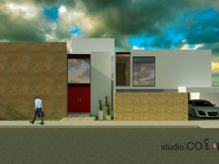 Casa AS Villa M, Studio CODIART arquitectos Studio CODIART arquitectos منازل أسمنت