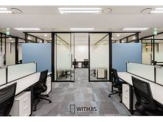 WITHJIS Partition Wall System - Biz Center Campus U , WITHJIS(위드지스) WITHJIS(위드지스) Modern style doors