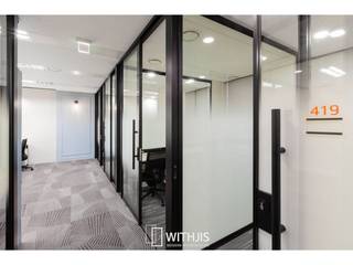 WITHJIS Partition Wall System - Biz Center Campus U , WITHJIS(위드지스) WITHJIS(위드지스) Modern style doors