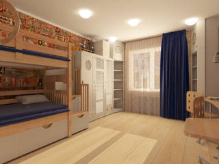 детская комната для мальчиков, lux.Plus lux.Plus 에클레틱 아이방 마분지