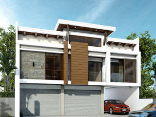 Two Storey 3 Bedroom- Mixed Use Residential, ezpaze design+build ezpaze design+build Single family home