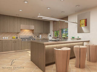 Etniczne nutki i ECO materiały – trend sezonu;), Design studio TZinterior group Design studio TZinterior group Built-in kitchens
