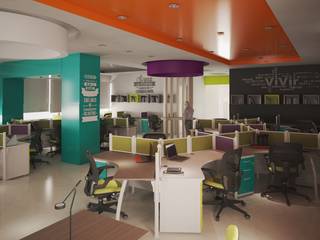 Oficinas Intercambio Express, DiverXo Studio DiverXo Studio Commercial spaces