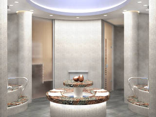 СПА, enki design enki design Sauna White