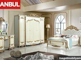 Schlafzimmer Dekoration, İnegöl Mobilya İnegöl Mobilya Klasik Yatak Odası