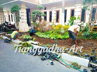 Tukang Taman Surabaya - Taman Kantor , Tukang Taman Surabaya - Tianggadha-art Tukang Taman Surabaya - Tianggadha-art Giardino roccioso Pietra