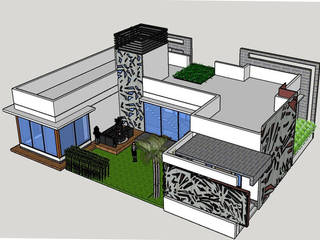 FARM HOUSE, Monoceros Interarch Solutions Monoceros Interarch Solutions Bungalows Ladrillos