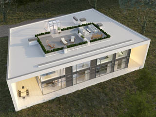 Лоренцо_661 кв.м, Vesco Construction Vesco Construction Minimalistische Häuser