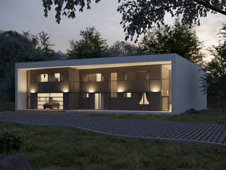 Лоренцо_661 кв.м, Vesco Construction Vesco Construction Minimalist house