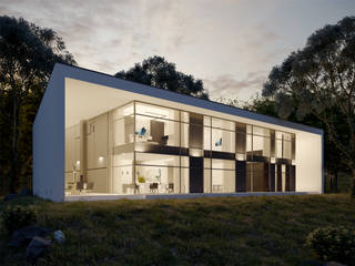 Лоренцо_661 кв.м, Vesco Construction Vesco Construction Minimalistische Häuser