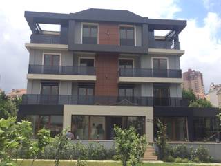 HEBART MİMARLIK DEKORASYON HZMT.LTD.ŞTİ. – Bahçeşehir villa - Öncesi ve sonrası:  tarz 