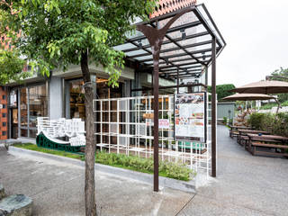 三峽長青穀典-餐廳 (自然 有機 無毒), 青易國際設計 青易國際設計 Commercial spaces