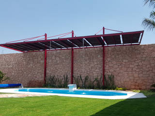 Alberca Fibra de Vidrio Querétaro, Albercas Querétaro FORTEC Albercas Querétaro FORTEC Hồ bơi phong cách hiện đại