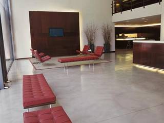 Revestimientos de Microcemento, BauDesign BauDesign Modern living room