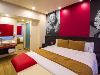 Hotel Hollywood , DIN Interiorismo DIN Interiorismo フローリング