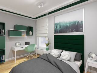 Szmaragdowe marzenie, Creoline Creoline Modern style bedroom