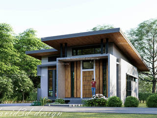 บ้านพักอาศัยชั้นเดียว อ.เมือง จ.ลพบุรี คุณดารารัตน์ฯ, fewdavid3d-design fewdavid3d-design Detached home