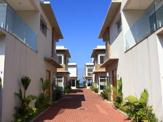 Condominio Champs Maresias, VN Arquitetura VN Arquitetura Townhouse Wood Wood effect