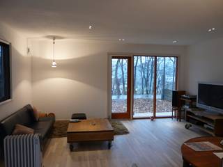 秩父のClassic Line, デンマークハウス デンマークハウス Living room Wood Wood effect
