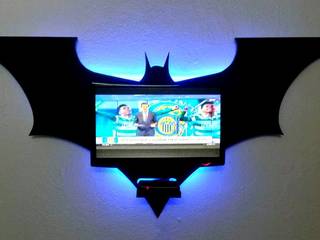 Panel Tv Batman, X Design Muebles X Design Muebles 모던스타일 거실