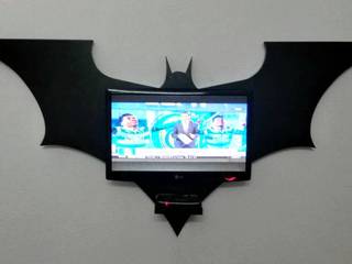 Panel Tv Batman, X Design Muebles X Design Muebles Salas de estar modernas