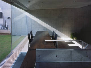 守谷の家 / House in Moriya, 庄司寛建築設計事務所 / HIROSHI SHOJI ARCHITECT&ASSOCIATES 庄司寛建築設計事務所 / HIROSHI SHOJI ARCHITECT&ASSOCIATES Comedores de estilo moderno