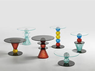 Il Paese delle Meraviglie : Paolo Lomazzi - Collezione di tavolini definiti dalla novità, Tonelli Design Tonelli Design Home design ideas Glass
