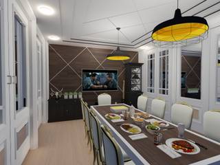Yemek Odası, ARS İç Mimarlık ARS İç Mimarlık Modern dining room