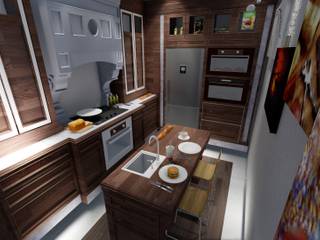 Mutfak Tasarımı, ARS İç Mimarlık ARS İç Mimarlık Kitchen